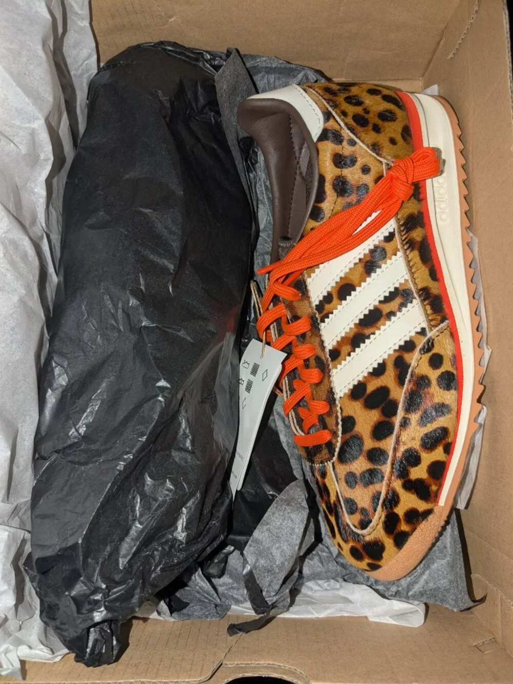 adidas Originals SL72 OG sneakers in leopard print